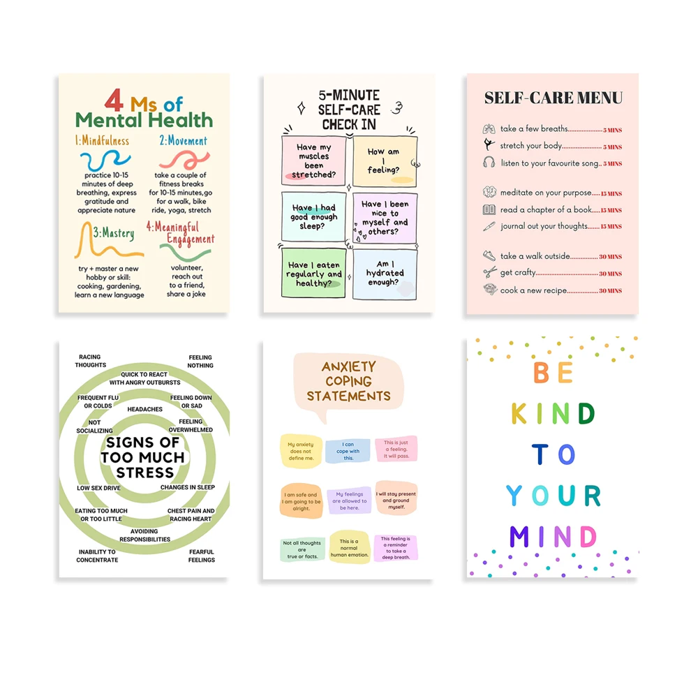 Therapy Health And Wellness - Pemeriksaan perawatan diri di Poster, seni