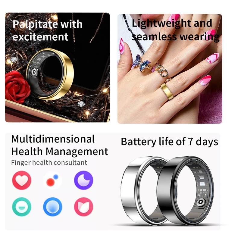 Women'S Health & Wellness Center - Cincin Pintar Pelacak Kesehatan Monitor Detak