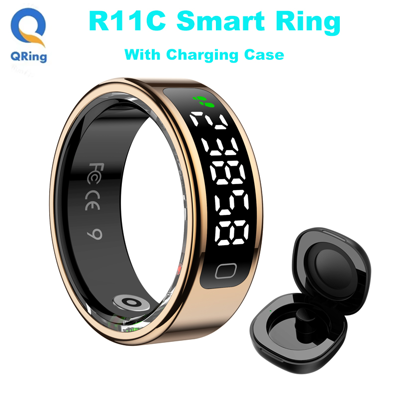 Women'S Health & Wellness Center - AMZMAX R11C Tampilan Layar Cincin Pintar