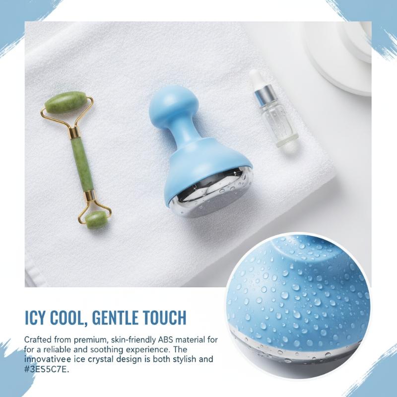 Ice Roller Face Cold - Alat Kecantikan Pendingin Kulit Pengencang Pengangkat
