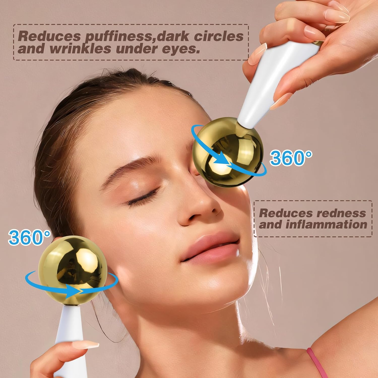 Bola Es untuk Wajah Mata Baja  - Ice Roller Face Cold ulasan dan harga